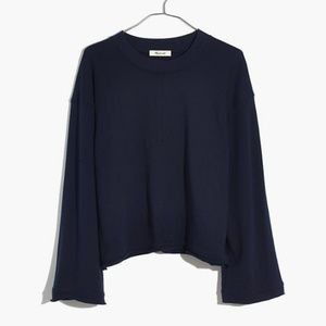 Madewell Bell Sleeve Sweatshirt